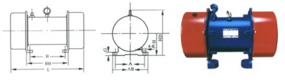 YZU-A系列糧機行業推薦振動電機