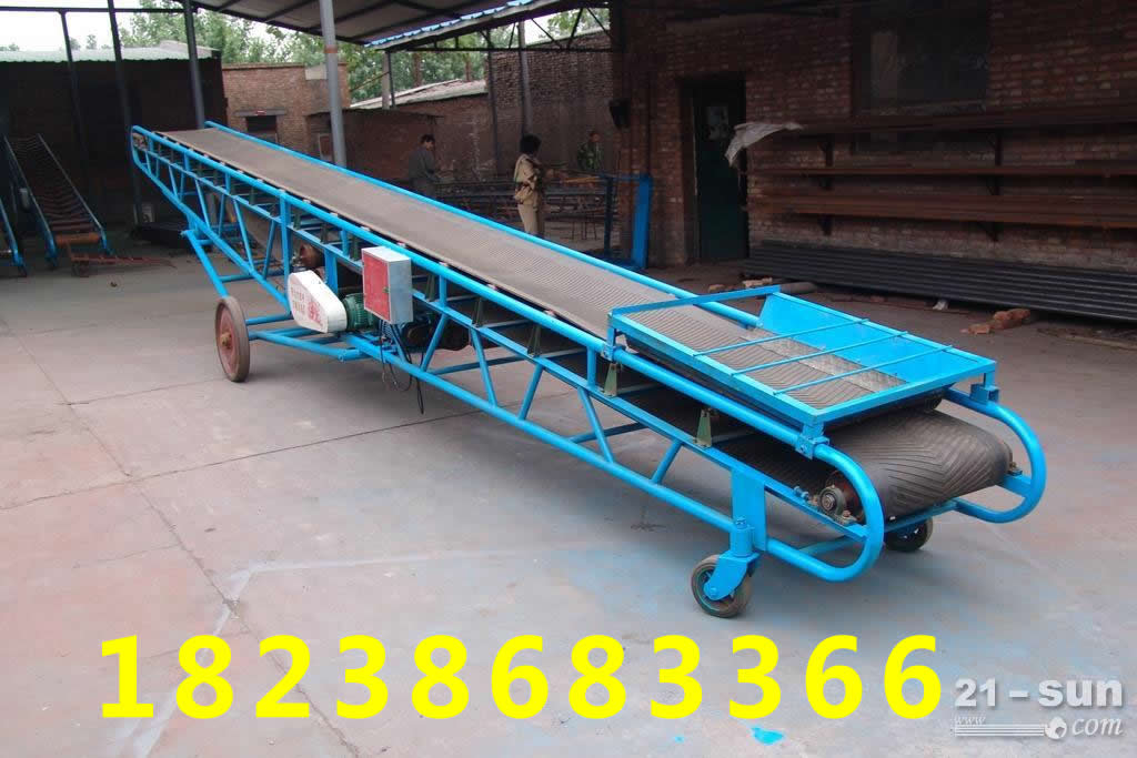 可移動皮帶機|電動升降裝車皮帶機