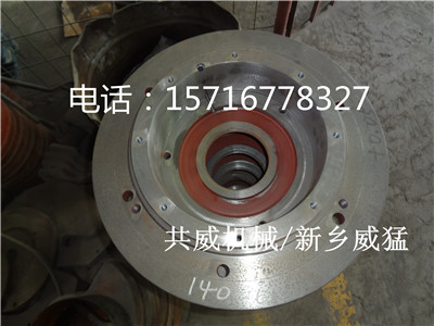 河南共威機械設備有限公司YZO-140-6B振動電機端蓋			 