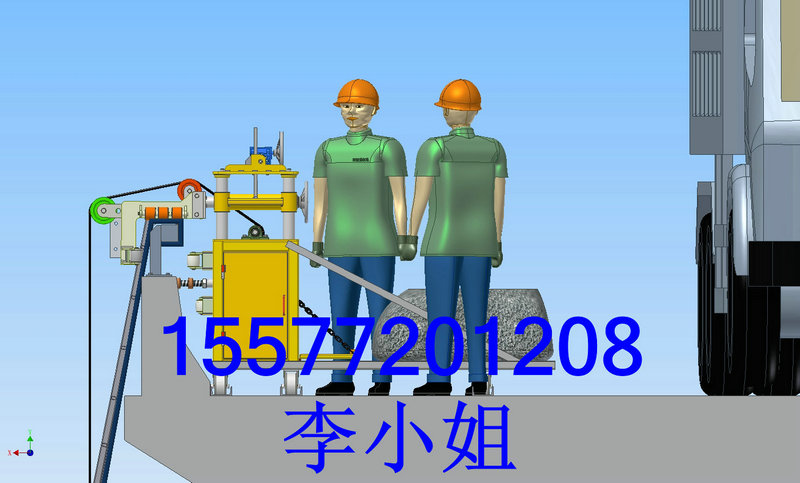 橋梁高空作業吊籃平臺