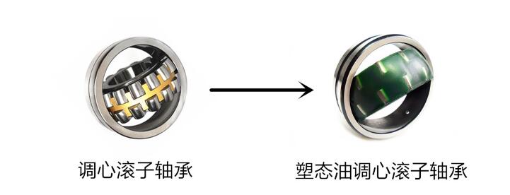 塑態油調心滾子軸承