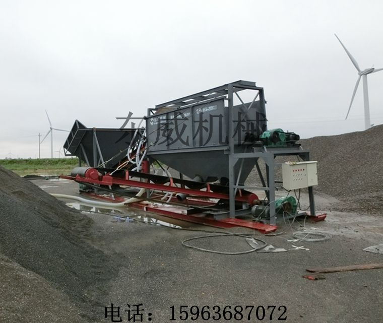 滾筒洗石機是攪拌站常用的設備其中東威牌已經暢銷多年