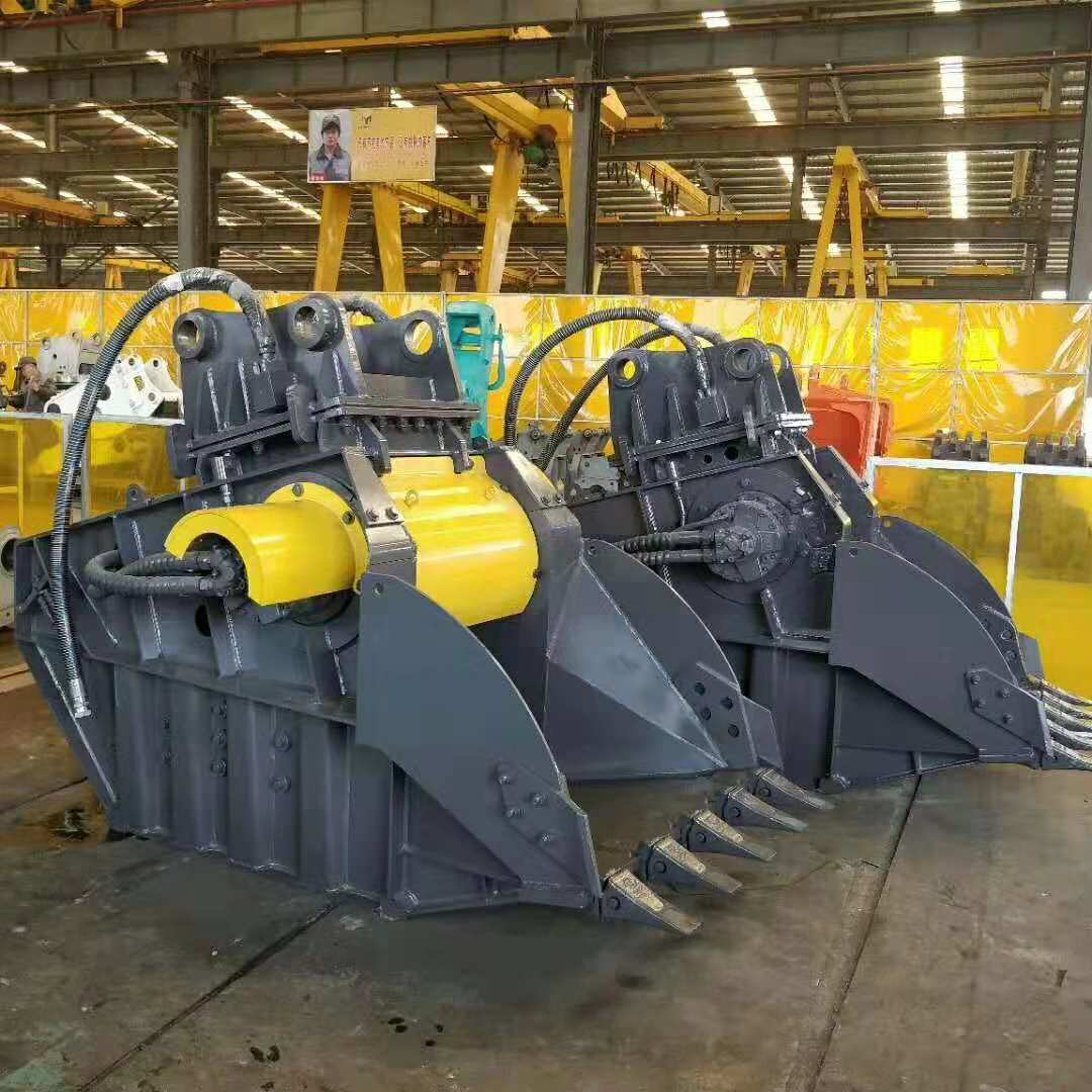 卡特360挖掘機破碎斗 建筑垃圾破碎斗