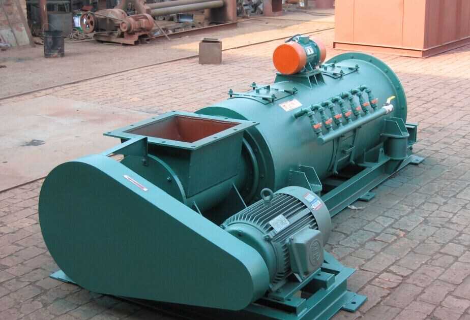 單軸加濕機工作原理（皮帶鏈條傳送）避免粘連，悶機，堵機現象