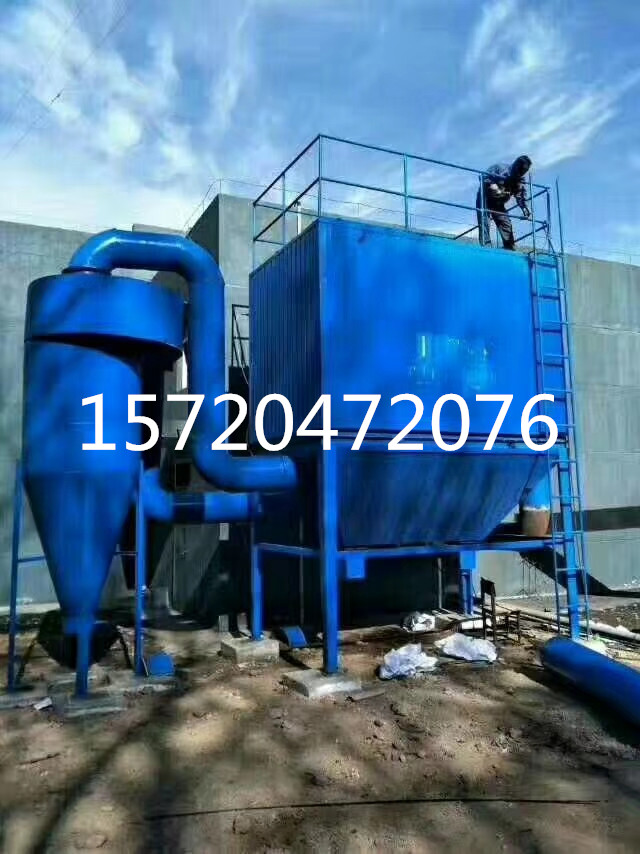 鍋爐除塵器@1t生物質鍋爐除塵器配套火花捕捉器效果