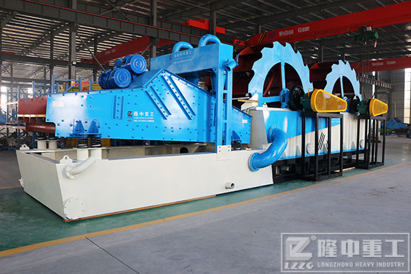 優質洗砂機 - 雙輪洗砂回收一體機