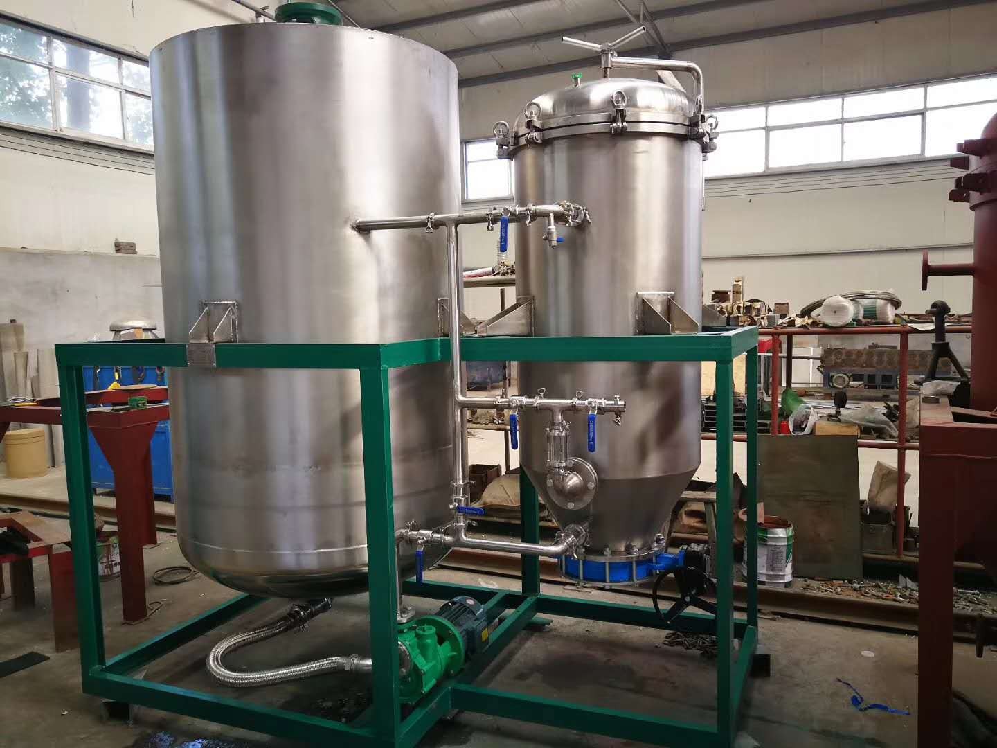 供應DT系列無需濾布、密閉過濾振動卸渣高精度硅藻土過濾機