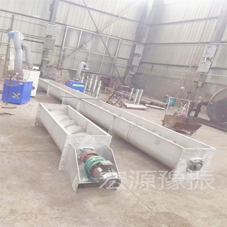 			 南京砂石混料化工粉末自動螺旋輸送機材質好			 