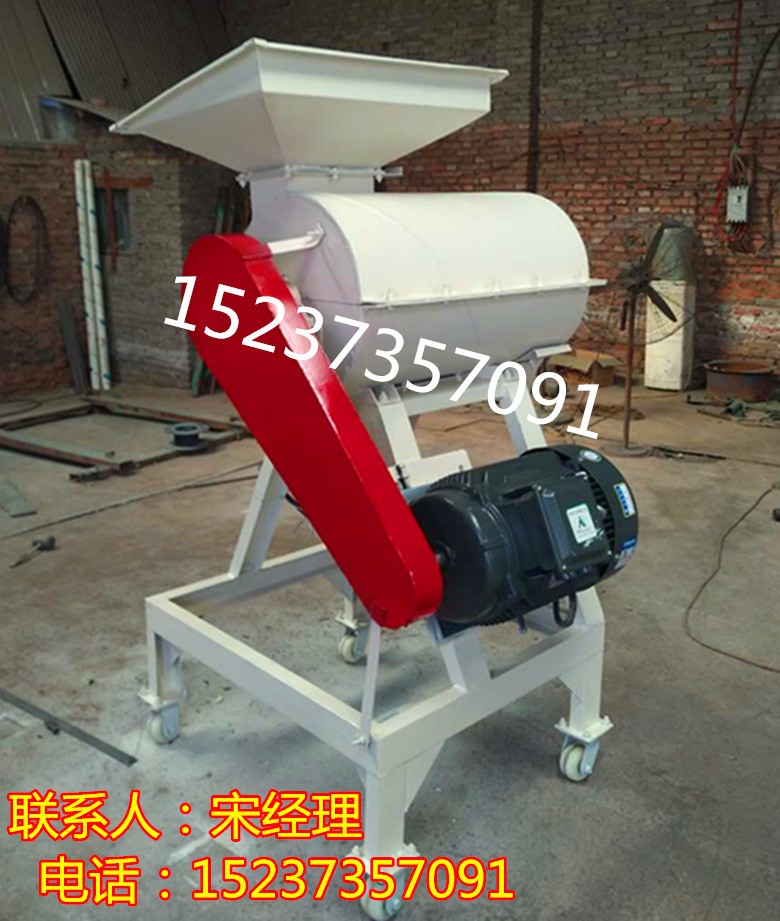 批發(fā)高粱米破碎機 高粱小型脫粒機 不同型號紅纓子破碎機