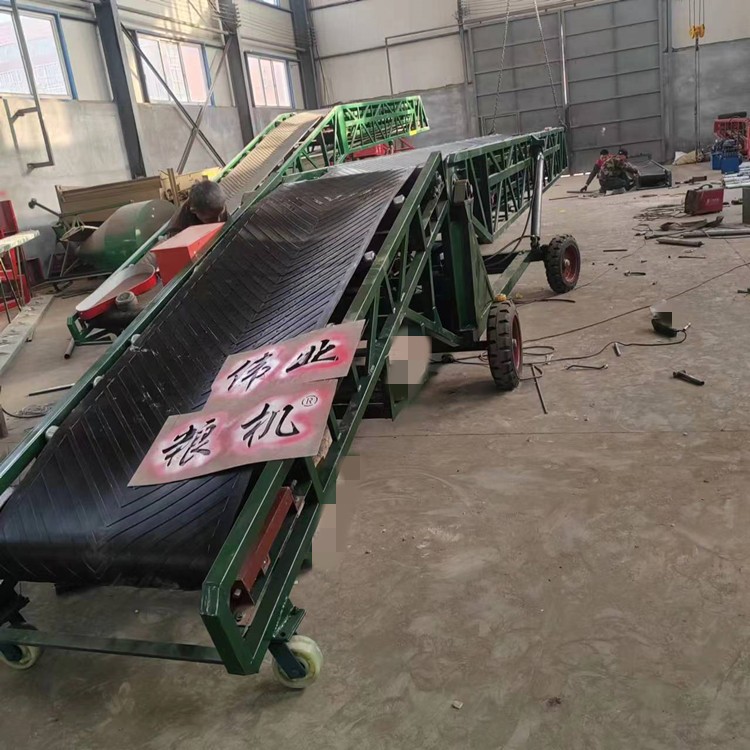 雙翼輸送機(jī)集裝箱裝車(chē)雙翼伸縮輸送機(jī)