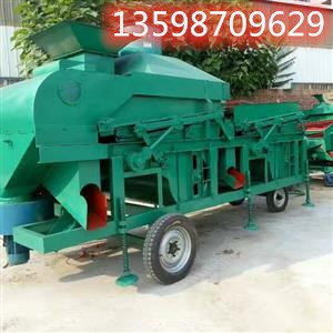 			 油菜籽除雜振動篩分離菜籽秸稈灰塵篩分機(jī)芝麻篩選機(jī)			 