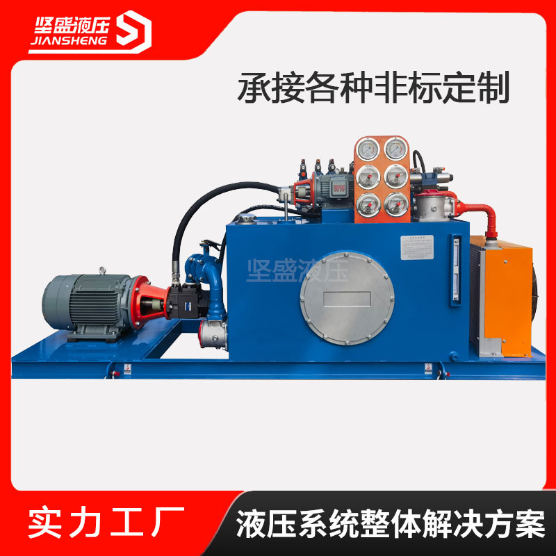 旁置式液壓泵站 快速液壓泵站 雙泵液壓系統鄭州廠家