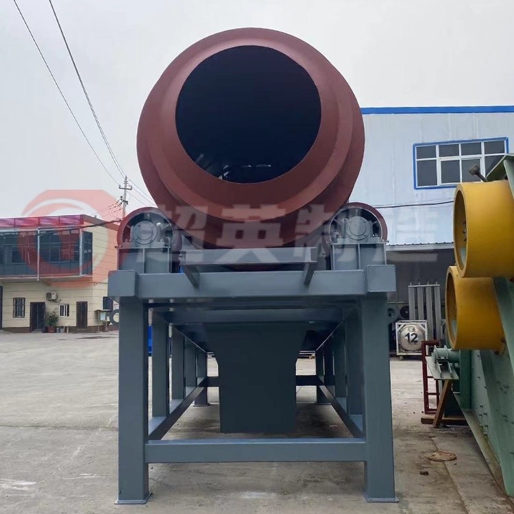 圓形篩塊煤機械 超英供應重型滾筒篩石頭泥土脫離設備 