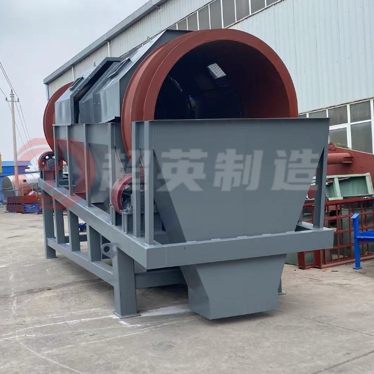 砂石移動式重型無軸滾筒篩進料方式簡單多樣