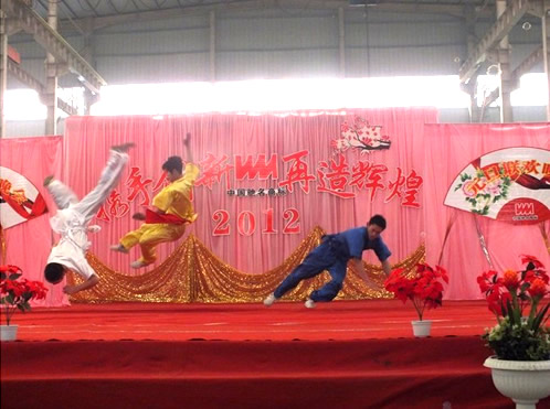 一等獎(jiǎng)   威猛振源部  武術(shù)《武林風(fēng)》