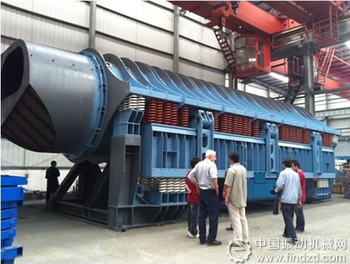 昆明茨壩礦山機械大型振動磨試車成功