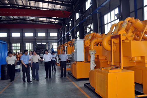 湖北省科技廳副廳長至黑旋風(fēng)工程機(jī)械開發(fā)有限公司參觀考察