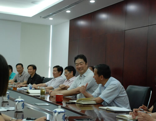 中國煤炭科工集團武漢設計研究院至大地工程開發集團參觀訪問