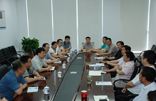中國煤炭科工集團武漢設計研究院至大地工程開發集團參觀訪問