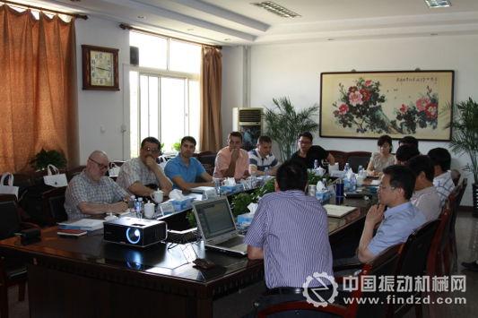 俄羅斯米歇爾鋼鐵公司至中煤科工集團唐山研究院技術交流