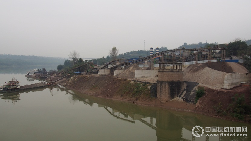 圖六 450噸/小時砂石骨料加工生產線全景