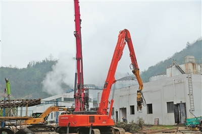 正在建設(shè)中的一般工業(yè)固廢處理點
